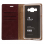 Goospery Blue Moon pokrowiec flip do Samsung Galaxy J5 (2016) - bordowy
