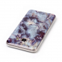 Etui plastikowe marmur do Samsung Galaxy J5 (2016) - fioletowe