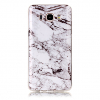 Etui plastikowe marmur do Samsung Galaxy J5 (2016) - białe
