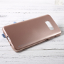 Goospery Metallic etui plastikowe do Samsung Galaxy S8 Plus - różowo-złote
