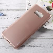 Goospery Metallic etui plastikowe do Samsung Galaxy S8 - różowo-złote