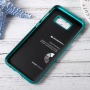 Goospery Metallic etui plastikowe do Samsung Galaxy S8 - zielone