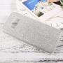 Etui plastikowe lśniące 3w1 do Samsung Galaxy S8 - srebrne