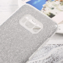 Etui plastikowe lśniące 3w1 do Samsung Galaxy S8 - srebrne