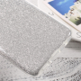 Etui plastikowe lśniące 3w1 do Samsung Galaxy S8 - srebrne