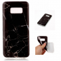 Etui plastikowe marmur do Samsung Galaxy S8 - czarne