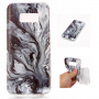 Etui plastikowe marmur do Samsung Galaxy S8 - szare