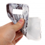 Etui plastikowe marmur do Samsung Galaxy S8 - szare