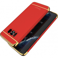 Ipaky etui plastikowe do Samsung Galaxy S8 Plus - czerwone