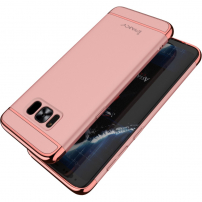 Ipaky etui plastikowe do Samsung Galaxy S8 Plus - różowo-złote