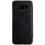 Nillkin Qin pokrowiec skórzany flip do Samsung Galaxy S8 Plus - czarny
