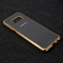 Goospery etui przezroczyste z ramką do Samsung Galaxy S8 Plus - złote