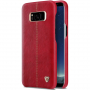 Nillkin Englon etui skórzane do Samsung Galaxy S8 Plus - czerwone