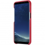 Nillkin Englon etui skórzane do Samsung Galaxy S8 Plus - czerwone