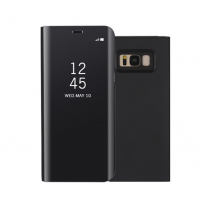 Etui lustrzane metalizowane do Samsung Galaxy S8 Plus - czarne
