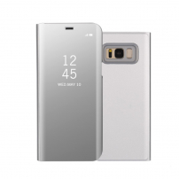 Etui lustrzane metalizowane do Samsung Galaxy S8 Plus - srebrne