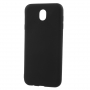 Etui plastikowe Frosted matowe do Samsung Galaxy J7 (2017) - czarne