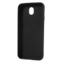 Etui plastikowe Frosted matowe do Samsung Galaxy J7 (2017) - czarne
