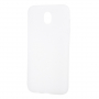 Etui plastikowe Frosted matowe do Samsung Galaxy J7 (2017) - białe