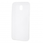 Etui plastikowe Frosted matowe do Samsung Galaxy J7 (2017) - białe