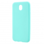 Etui plastikowe Frosted matowe do Samsung Galaxy J7 (2017) - turkusowe