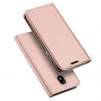 Dux Ducis Skin Pro pokrowiec flip do Samsung Galaxy J5 (2017) - różowo-złoty