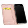 Dux Ducis Skin Pro pokrowiec flip do Samsung Galaxy J5 (2017) - różowo-złoty