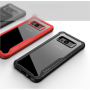 Ipaky etui plastikowe z ramką do Samsung Galaxy S8 Plus - czerwone