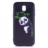 Etui plastikowe panda do Samsung Galaxy J5 (2017) - czarne