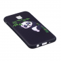 Etui plastikowe panda do Samsung Galaxy J5 (2017) - czarne