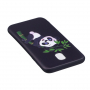 Etui plastikowe panda do Samsung Galaxy J5 (2017) - czarne