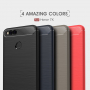 Etui odporne z teksturą szlifowaną do Honor 7X - szare
