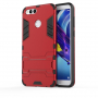 Super odporne etui ze stojakiem do Honor 7X - czerwone