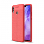 Litchi odporne etui do Honor 8X - czerwone