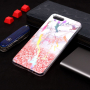 Etui plastikowe marmur do Honor 7S - szaro-różowe
