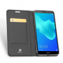 Dux Ducis Skin Pro pokrowiec skórzany flip do Honor 7S - szary