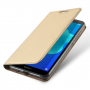 Dux Ducis Skin Pro pokrowiec skórzany flip do Honor 7S - złoty