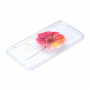 Etui plastikowe kwiat do Honor 7S - przezroczyste