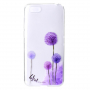Etui plastikowe dmuchawiec do Honor 7S - przezroczyste