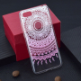 Etui plastikowe różowy lotus do Honor 7S - przezroczyste