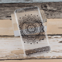 Etui plastikowe czarna mandala do Honor 7S - przezroczyste