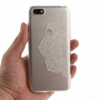 Etui plastikowe lotus do Honor 7S - przezroczyste