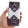 Etui plastikowe wzór symetryczny do Honor 7S - czarno-białe