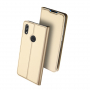 Dux Ducis Skin Pro pokrowiec skórzany flip do Honor 8X - złoty