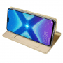 Dux Ducis Skin Pro pokrowiec skórzany flip do Honor 8X - złoty