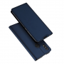 Dux Ducis Skin Pro pokrowiec skórzany flip do Honor 8X - ciemnoniebieski