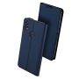Dux Ducis Skin Pro pokrowiec skórzany flip do Honor 8X - ciemnoniebieski