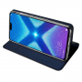 Dux Ducis Skin Pro pokrowiec skórzany flip do Honor 8X - ciemnoniebieski