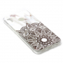 Etui plastikowe mandala do Honor 8X - czarne