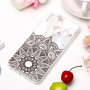 Etui plastikowe mandala do Honor 8X - czarne